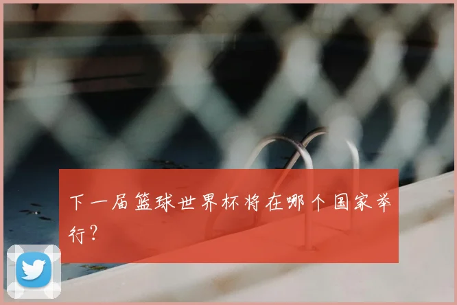 下一届篮球世界杯将在哪个国家举行？